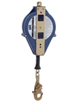 Self Retracting Lifeline with Stainless Steel Swivel Snap Hook - Cable - 20 ft.