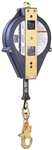 Self Retracting Lifeline with Swivel Snap Hook - Rope - 50 ft.