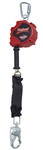 Self Retracting Lifeline with Swiveling Anchorage and Anchorage Carabiner