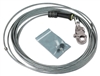 Stainless Steel Cable Assembly with Hook - 50 ft.