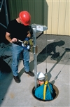 Ladder Mast with Galvanized removable extension