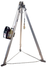 Advanced Aluminum Tripod with Salalift II Winch with Galvanized Steel Wire Rope | 8300040
