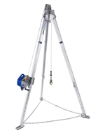 Advanced Aluminum Tripod with Sealed-Blok 3-Way SRL with Galvanized Steel Wire Rope | 8301030