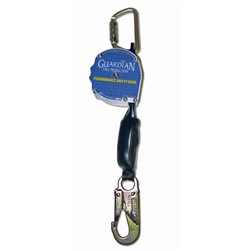 6 foot self retractable lanyard, web