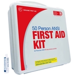 50 person Plastic ANSI first aid Kit | Genuine 50 man First Aid Kit