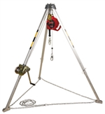 PRO Confined Space System with Galvanized Self Retracting Lifeline - 8 ft. | AA805AG1
