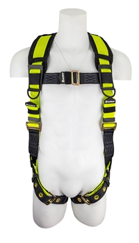 FSP Reflective Premium Construction Harness with Grommet Legs | FS-HI VIS185