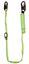 Extreme Tie-Back Shock Lanyard with Adjustable Ring