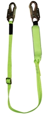 Extreme 6' Adjustable Shock Lanyard with Double Locking Snap Hooks