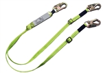 Adjustable Dual-Leg Shock Lanyard - FallSafe FS561-AJ