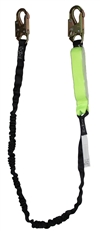 FSP Extreme 6' Stretch Shock Lanyard with Double Locking Snap Hooks | FS570