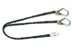 FSP Extreme 6' Dual Leg Streamline Low Profile Shock Lanyard with Rebar Hook | FS586