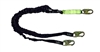 Extreme 6' Dual Leg Shock Absorbing Lanyard for 12' Fall
