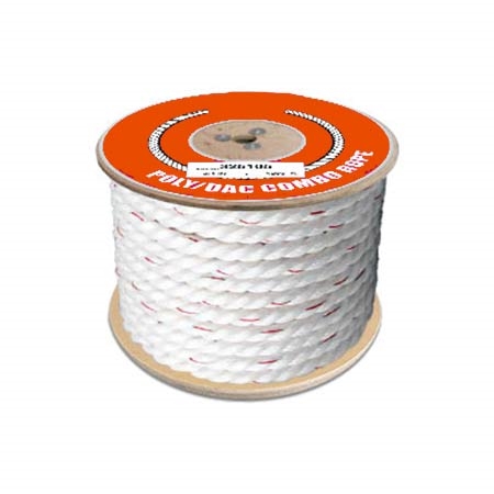 1 4 inch x 5000 ft. Yellow Polypropylene Rope, from Erin Rope Corp.