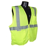 Class 2 Safety Vest with Zipper Closure