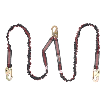 6 ft. Twin leg 100% tie-off Internal design shock absorbing lanyard | UFL204121 Kstrong