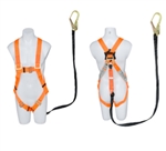 Universal Harness Lanyard Combo with rebar hook