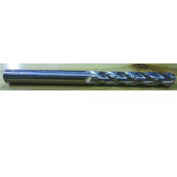 175-4256 - 1/4" 4 Flute XL Length Ballnose bit Solid Carbide