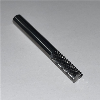 1/4 Inch (SB-1) Double Cut Carbide Endmill Burr Bit