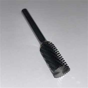 1/2 Inch (SB-5) Double Cut Carbide Endmill Burr Bit