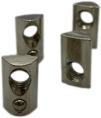 M8 T Slot Spring Nut for HSD Spindles - 4 Pack