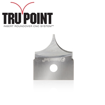 Amana Tool RCK-475 Tru Point Insert Roundover CNC System Knife 3/8 R x 7/8 D x 3/8 CH
