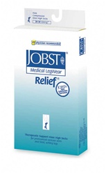 Jobst Relief - Thigh high 20 - 30 mmHg compression stockings