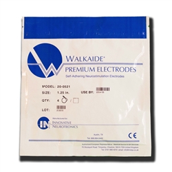 WalkAide Premium Electrodes - Size 1.25" Pkg of 4