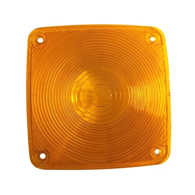 Rectangular amber lens only for ABC4098 warning light