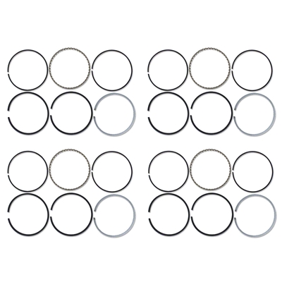 Piston Ring Set 4-Cylinder 4" bore