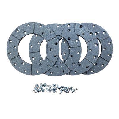 Disc Brake Linings with Rivets
