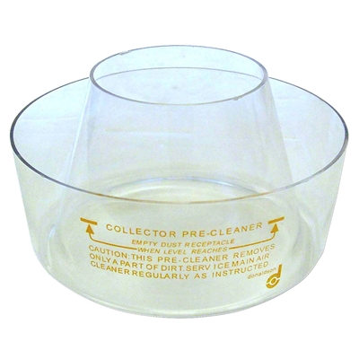 Pre Cleaner Bowl -- Plastic, Fits Many Brands -- 7" Diameter