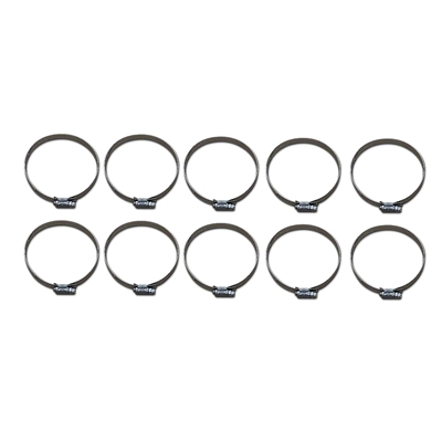 2-1/2"- 4-1/2" Worm Drive Hose Clamp