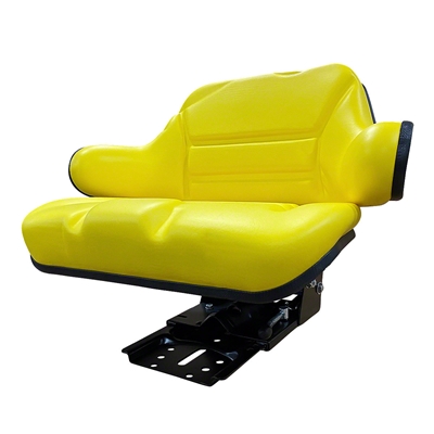 Universal full suspension Seat for Utility tractors, Yellow
