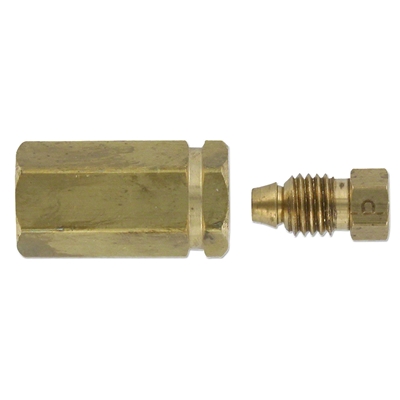 Oil Gauge Fitting, 1/8" to 1/8"