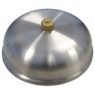 Aluminum Pre-Cleaner Cover with brass knurled nut