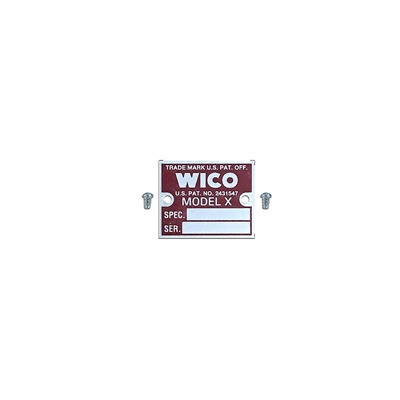 WICO Series X Magneto I.D. Tag