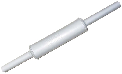 Muffler above hood - vertical round body