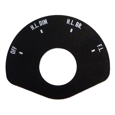 Light Switch Plate  -- Fits AC 160, 170, 180, 190, 200 and more!