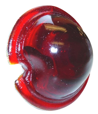 Red Glass Tail Light Lens