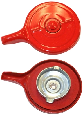 Cap used as either a Radiator Cap or Fuel Cap, depending on application