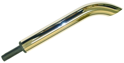 Chrome Exhaust Stack with bend