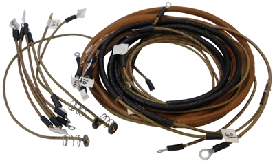 Restoration Quality Wiring Harness For Tractors Using 2 Wire Cut-Out Relay