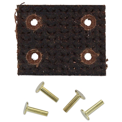 Belt Pulley Brake Lining with 4 rivets