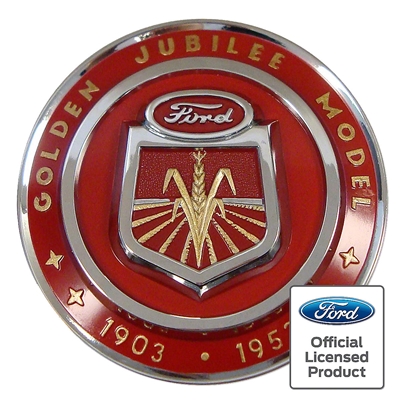 Ford Jubilee Hood Emblem