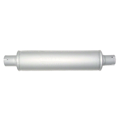 Horizontal Round Body Muffler, Ford 600, 601, 2000 4-cyl.