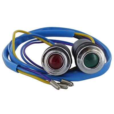 Dash Panel Warning Light Set (Oil Pressure & Generator)
