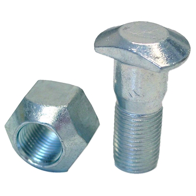 Front Wheel Stud And Nut Assembly