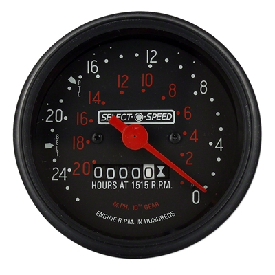 Select-O-Speed Tachometer / Proofmeter