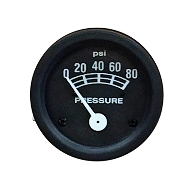 Oil Pressure Gauge (0-80 PSI)